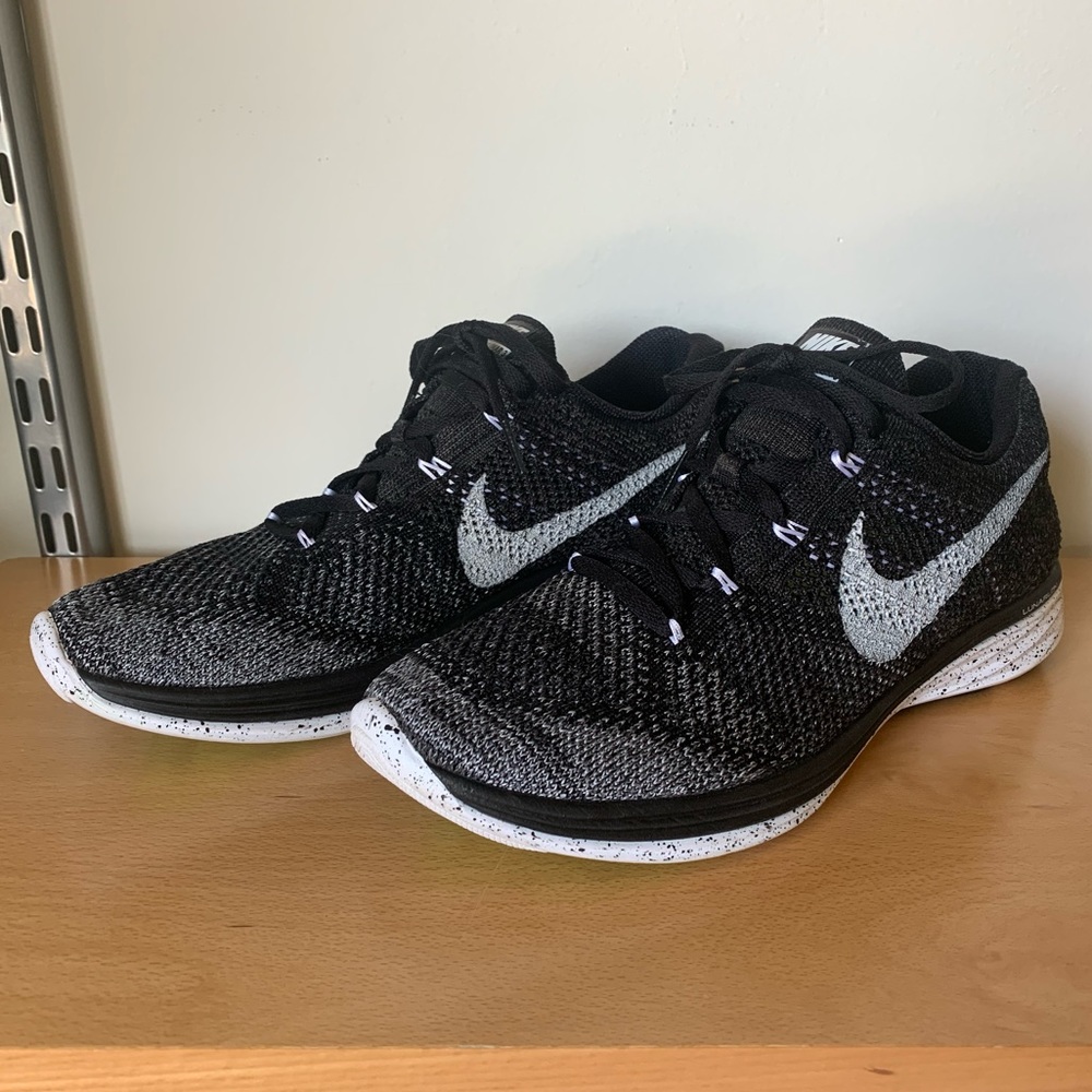 Nike Flyknit Lunar 3 “Oreo” Men's Running Shoe